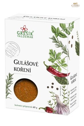 Gulášové koření 60 g GREŠÍK Dobré koření