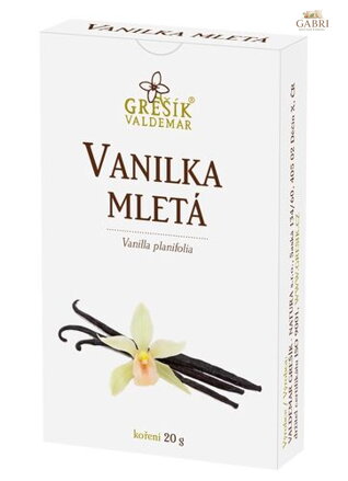 Vanilka mletá 20 g GREŠÍK Dobré koření