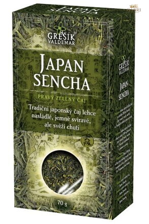 Japan Sencha z.č. 70 g krab. GREŠÍK Čaje 4 světadílů