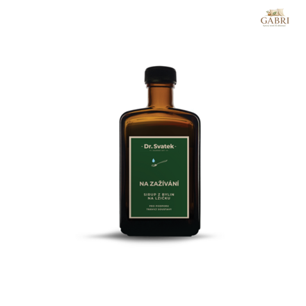 Sirup z bylin NA ZAŽÍVÁNÍ 250 ml Dr. Svatek