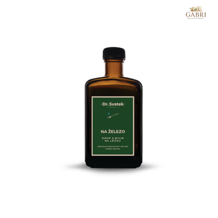 Sirup z bylin NA ŽELEZO 250 ml Dr. Svatek