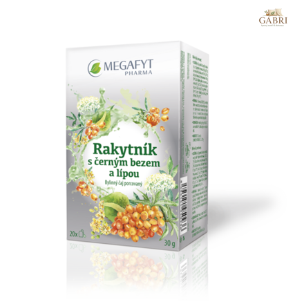Rakytník s černým bezem & lípou 20 n.s. Megafyt -Z