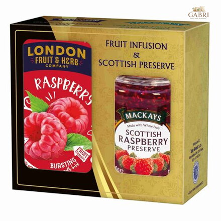 Dárk. sada RASPBERRY (džem + čaj) LF&H