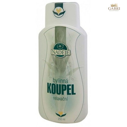 Bylin. koupel relaxační 250 ml NADĚJE