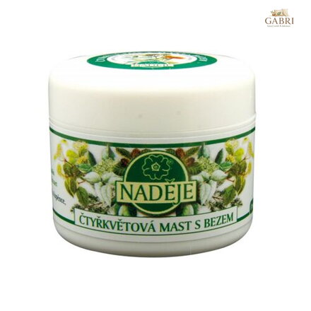 Čtyřkvětová mast s bezem 50 ml NADĚJE