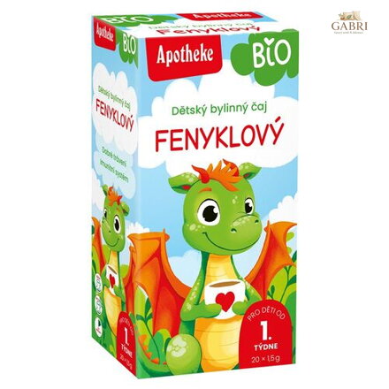 Dětský fenyklový BIO 20 n.s. Apotheke