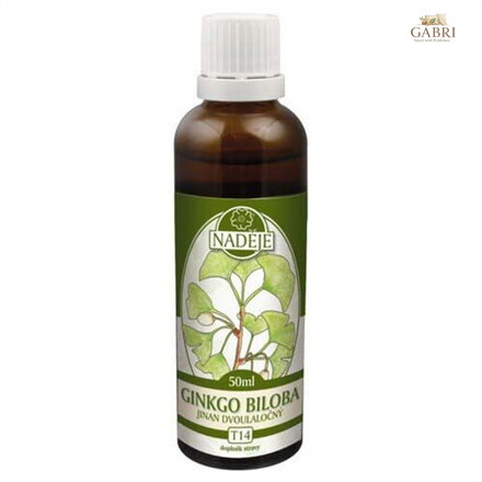 Ginkgo biloba T14 50 ml NADĚJE - Z