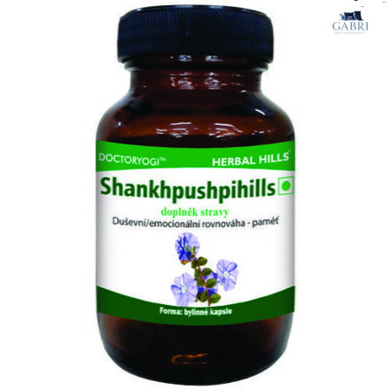 Shankhpushpihills (šankpušpi) 60 kaps.- Herbal Hills - Z