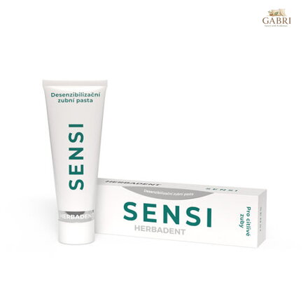 HERBADENT Posilující zubní pasta SENSI 75 g - Z