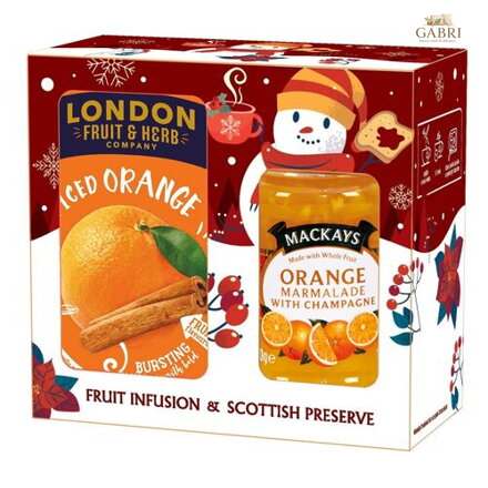 Dárk. sada SPICED ORANGE (džem + čaj) LF&H