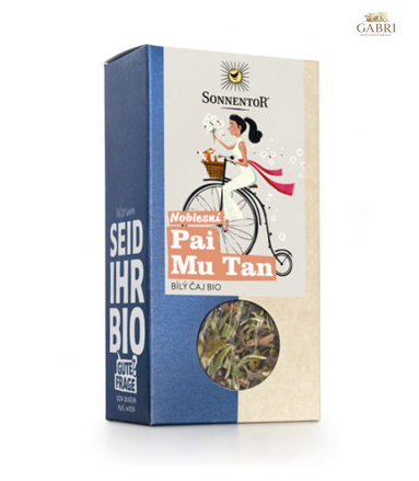 Noblesní Pai Mu Tan Bílý čaj BIO 40 g Sonnentor