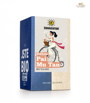Noblesní Pai Mu Tan Bílý čaj BIO 18 n.s. Sonnentor