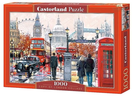 CASTORLAND Puzzle Londýn (koláž) 1000 dílků