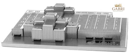 METAL EARTH 3D puzzle Jacob Javits Kongresové centrum