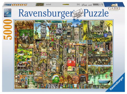 RAVENSBURGER Puzzle Bizarní město 5000 dílků