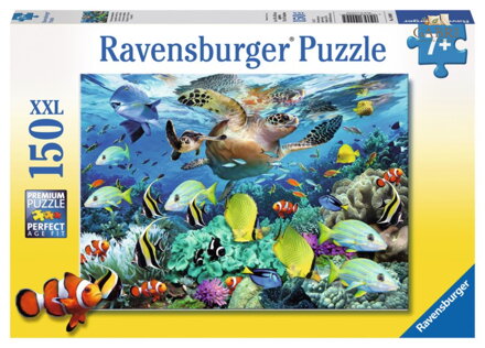 RAVENSBURGER Puzzle Ráj pod vodou XXL 150 dílků