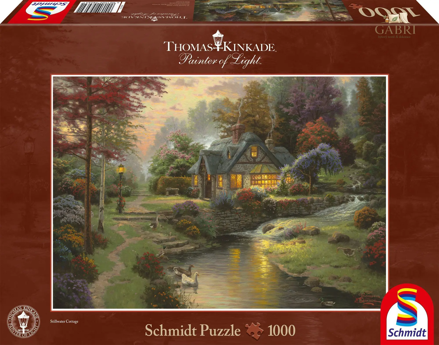 SCHMIDT Puzzle Dům v zátočině 1000 dílků