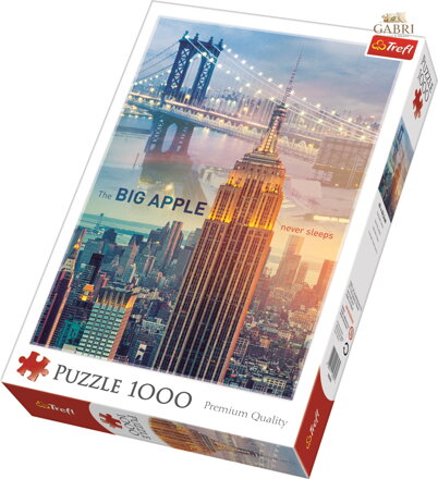 TREFL Puzzle New York za úsvitu 1000 dílků