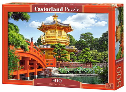 CASTORLAND Puzzle Nádherná Čína 500 dílků