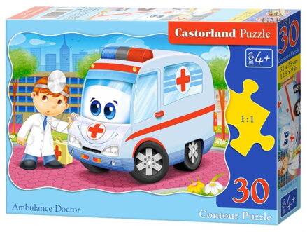 CASTORLAND Puzzle Sanitka 30 dílků