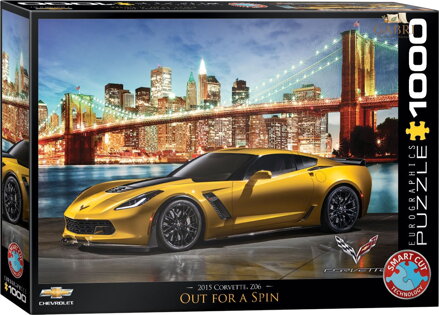 EUROGRAPHICS Puzzle Chevrolet Corvette Z06 1000 dílků