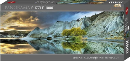 HEYE Panoramatické puzzle Modré jezero 1000 dílků