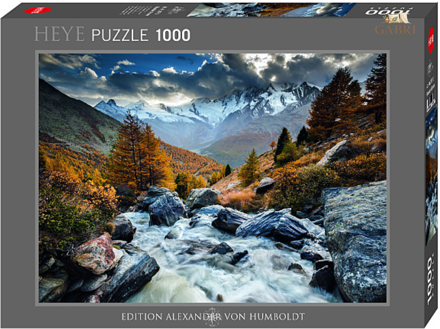 HEYE Puzzle Horský potok, Švýcarsko 1000 dílků