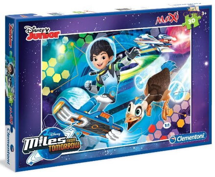 CLEMENTONI Puzzle Miles z budoucnosti MAXI 30 dílků