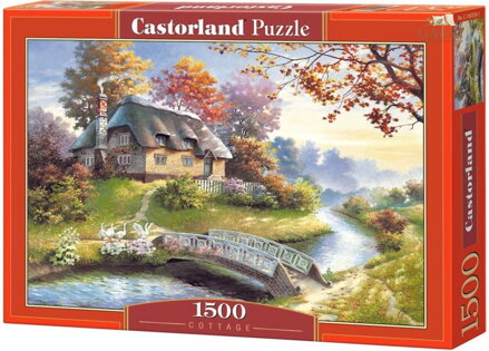 CASTORLAND Puzzle Chalupa 1500 dílků