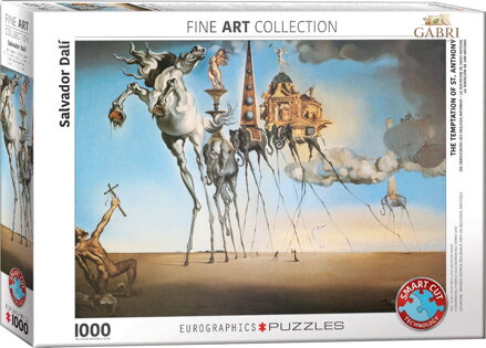 EUROGRAPHICS Puzzle Pokušení Sv. Antonína 1000 dílků