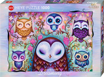 HEYE Puzzle Dreaming: Velká sova 1000 dílků