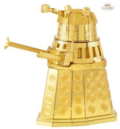 METAL EARTH 3D puzzle Doctor Who: Dalek (zlatý)