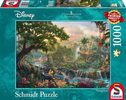 SCHMIDT Puzzle Kniha džunglí 1000 dílků