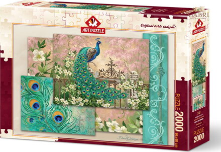 ART PUZZLE Puzzle Klenot zahrady 2000 dílků