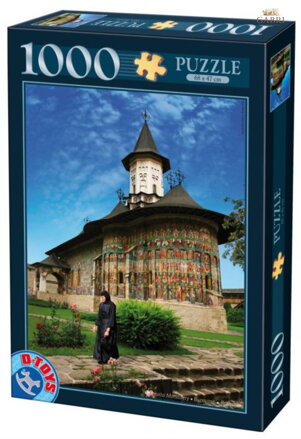 D-TOYS Puzzle Klášter Sucevita, Rumusko 1000 dílků