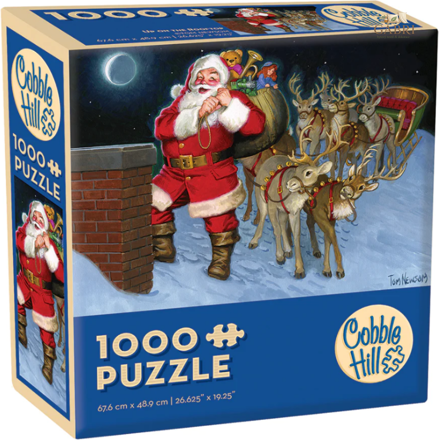 COBBLE HILL Puzzle Na střeše 1000 dílků