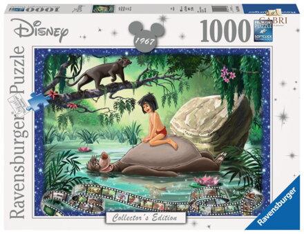 RAVENSBURGER Puzzle Kniha džunglí 1000 dílků