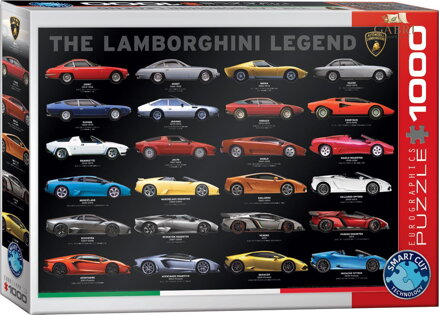 EUROGRAPHICS Puzzle Lamborghini Legend 1000 dílků