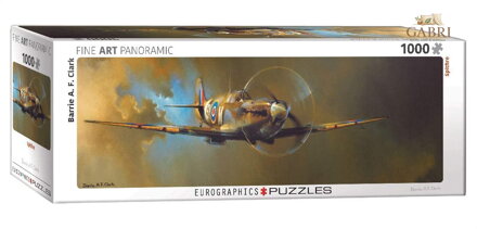 EUROGRAPHICS Panoramatické puzzle Spitfire 1000 dílků