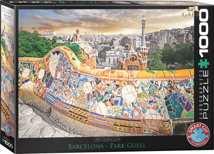 EUROGRAPHICS Puzzle Barcelona - park Güell 1000 dílků