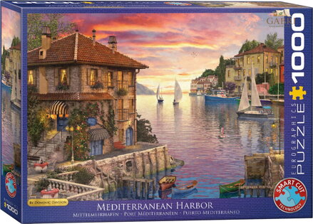 EUROGRAPHICS Puzzle Středomořský přístav 1000 dílků