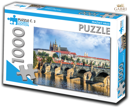 TOURIST EDITION Puzzle Pražský hrad 1000 dílků (č.2)