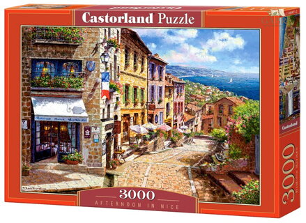 CASTORLAND Puzzle Odpoledne v Nice, Francie 3000 dílků