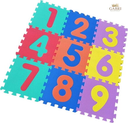 ALLTOYS Pěnové puzzle Čísla (30x30)
