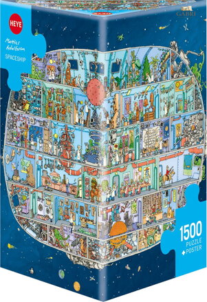 HEYE Puzzle Vesmírná loď 1500 dílků