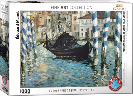 EUROGRAPHICS Puzzle Grand Canal v Benátkách 1000 dílků