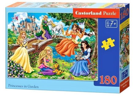 CASTORLAND Puzzle Princezny v zahradě 180 dílků