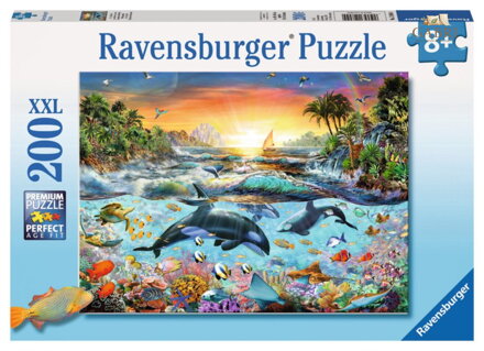 RAVENSBURGER Puzzle Velrybí zátoka XXL 200 dílků