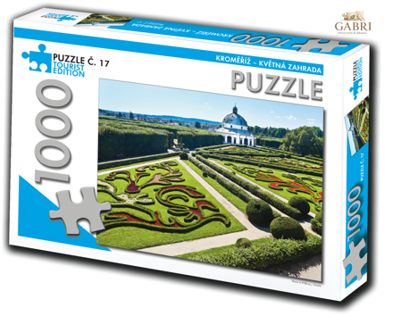 TOURIST EDITION Puzzle Kroměříž - Květná zahrada 1000 dílků (č.17)