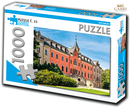 TOURIST EDITION Puzzle Sychrov 1000 dílků (č.23)